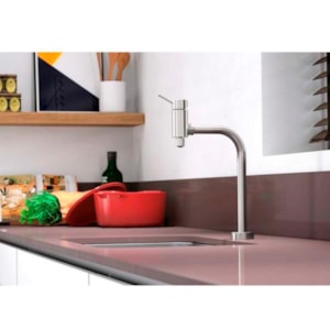 Torneira Docol de Mesa para Banheiro Bica Alta 90° Lóggica cod.01137406