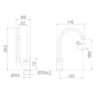 Torneira Docol para Banheiro de Mesa Pressmatic Bica Alta 444506