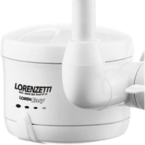 Torneira Elétrica de Parede Loren Easy Lorenzetti Branca 127V 4800W