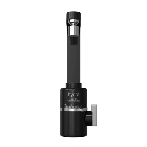 Torneira Elétrica HYDRA de Parede Slim 4 Temperaturas Preta 127V 5500W - TPSL.4.551PT