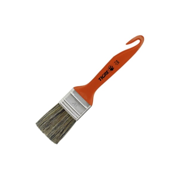 Trincha Para Pintura 1.1/2'' Cerda Gris 695 Pinceis Tigre