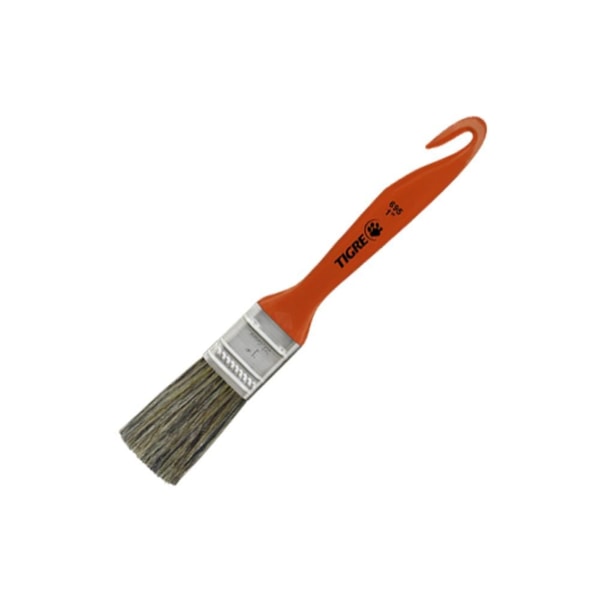 Trincha Para Pintura 1'' Cerda Gris 695 Pinceis Tigre