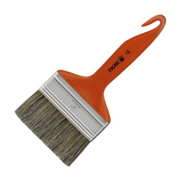 Trincha Para Pintura 4'' Cerda Gris 695 Pinceis Tigre