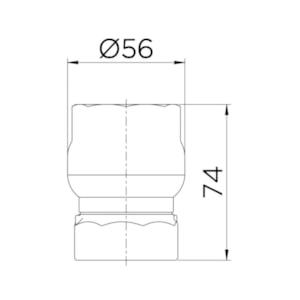 Válvula de Retenção Docol Vertical 1.1/4'' R.30101300