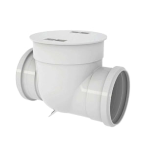 Válvula de Retenção Esgoto 150mm PVC Tigre