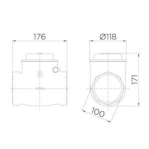 Válvula de Retenção Horizontal 3 R.30203000 - DOCOL