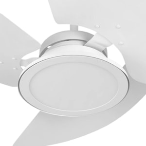 Ventilador de Teto Aventador 3 Pás com Led Branco 127V TRON