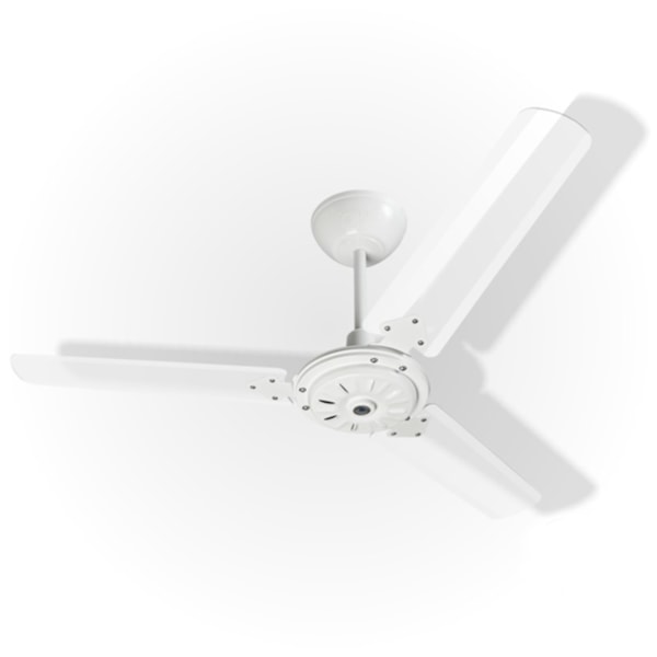 Ventilador de Teto Tron Eco San Branco com Pás Transparentes 130W 127V