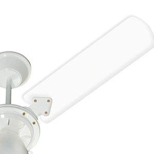 Ventilador de Teto Tron Tramontana Stilo Branco com Pás Transparentes 130W 127V